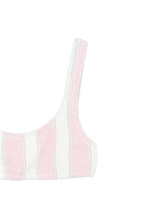 costume da bagno rosa e bianco SAINT BARTH KIDS | BAK000203808L